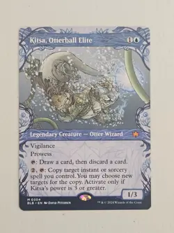 Kitsa, Otterball Elite (Showcase) M Bloomburrow 0304 NM - Image 1