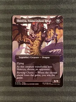 Zenos Yae Galvas Borderless Surge Foil R 0529 Final Fantasy FIN MTG NM - Image 2