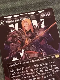 Zenos Yae Galvas Borderless Surge Foil R 0529 Final Fantasy FIN MTG NM - Image 3