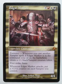 MTG - Innistrad Remastered: Edgar Markov (428) - Mythic Retro - Near Mint - Image 1