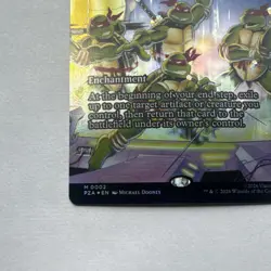 WOTC * Teleportation Circle * TMNT Foil Borderless MTG - Image 2