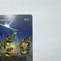 WOTC * Teleportation Circle * TMNT Foil Borderless MTG - Image 4