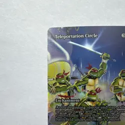 WOTC * Teleportation Circle * TMNT Foil Borderless MTG - Image 5