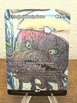 MTG Teenage Mutant Ninja Turtles Cytoplast Manipulator Borderless Foil M 0005 - Image 1