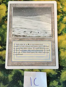 TUNDRA - REVISED - MTG MAGIC THE GATHERING LIGHT PLAY - Image 1