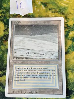 TUNDRA - REVISED - MTG MAGIC THE GATHERING LIGHT PLAY - Image 3