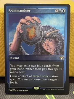 Commandeer MTG Commander Masters FOIL-ETCHED - Image 1
