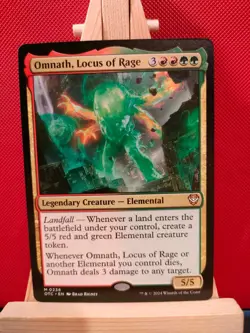 Omnath, Locus of Rage - Outlaws Commander - Mythic - NM - MTG - Image 1