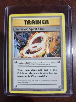 2016 POKEMON CHARIZARD SPIRIT LINK RARE TRAINER ITEM 75/108 - Image 1