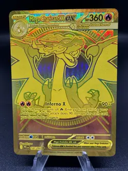 Pokemon TCG Mega Charizard x EX 130/094 Me02: Phantasmal Flames Holo - Image 1