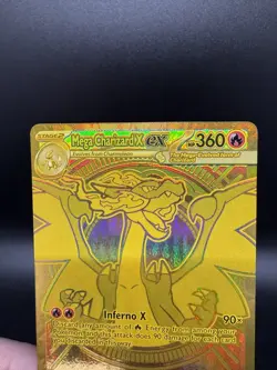 Pokemon TCG Mega Charizard x EX 130/094 Me02: Phantasmal Flames Holo - Image 3