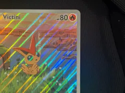 POKEMON VICTINI BASIC JUMBO CARD HP 80 208 HOLO (SET OF 2) - Image 3