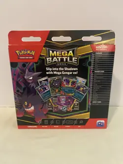 Pokemon TCG Mega Battle Deck (Mega Gengar Ex) BOX HAS SOME WEAR SEE PHOTOS - Image 3