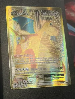 POKEMON CARD 2016 DRAGONITE EX FULL ART 106/108 XY EVOLUTIONS - Image 3