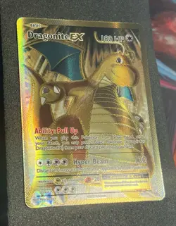 POKEMON CARD 2016 DRAGONITE EX FULL ART 106/108 XY EVOLUTIONS - Image 4