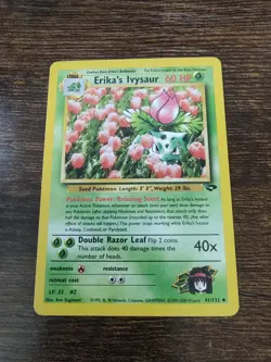 Pokemon Gym Challenge Erika's Ivysaur 41/132 Unlimited - Image 1