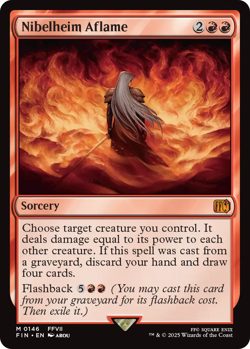 Nibelheim Aflame 0146 ~ Mythic MTG Final Fantasy Mint - Image 1