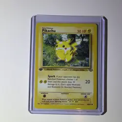 Pokemon Pikachu Jungle 60/64 1st Edition Regular Common 1999 LP/NM - Image 4