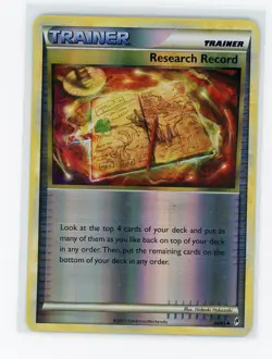 Pokemon TCG - Research Record 84/95 - Call of Legends - Reverse Holo - Image 1