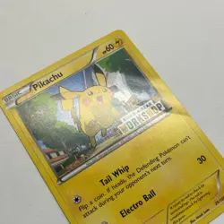 2015 Pokemon Pikachu 20/108 Build A Bear Stamped Promo - Image 2