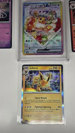 Pokemon TCG PSA 10 Eevee EX & Espeon, Vaporeon, Flareon, Sylveon, and Jolteo NM - Image 3