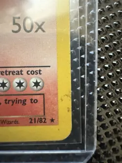 Pokemon Dark Charizard 21/82 Non-Holo Rare MP - Image 2