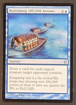 MTG - 1x Borrowing 100,000 Arrows - Commander 2013 - Magic The Gathering - Blue - Image 1