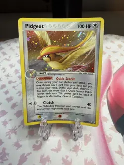 Pokemon TCG Pidgeot 10/112 FireRed & LeafGreen Holo - Image 1