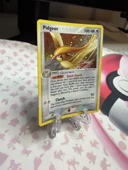 Pokemon TCG Pidgeot 10/112 FireRed & LeafGreen Holo - Image 2