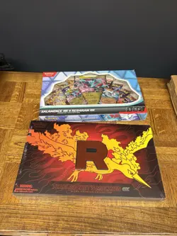 Pokemon Team Rocket's Moltres ex UPC & Salamence & Reshiram Ex Factory Sealed!! - Image 2
