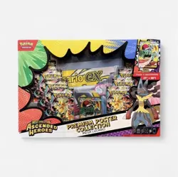 Pokemon TCG Ascended Heroes Mega Lucario Premium Poster Collection Box Sealed - Image 1