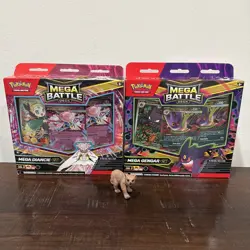Pokemon Mega Gengar ex + Mega Diancie ex Mega Battle Deck SET OF 2 NEW - Image 1