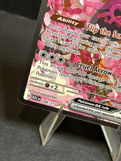 Pokemon TCG Fezandipiti Ex 288/217 Special Illustration Rare Ascended Heroes - Image 4