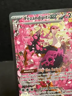 Pokemon TCG Fezandipiti Ex 288/217 Special Illustration Rare Ascended Heroes - Image 5
