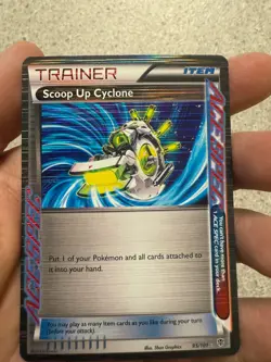 Pokemon TCG: 2013 Plasma Blast Scoop Up Cyclone 95/101 ACE SPEC Holo Rare NM - Image 4