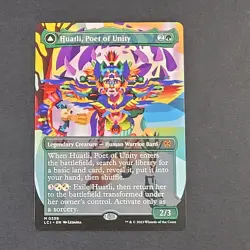 MTG - 1x Huatli, Poet of Unity - Lost Caverns of Ixalan - NM Borderless - 2023 - Image 2