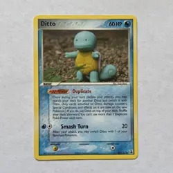 Pokemon Ditto (Squirtle) 40/113 Delta Species Regular NM - Image 1