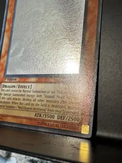 Yu-Gi-Oh! YuGiOh Red Dragon Archfiend/Assault Mode CRMS-EN004 1st Edition Ghost - Image 3