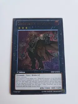 Yugioh Ghostrick Alucard (Ultimate Rare) SHSP-EN052 1st Edition #Y65 - Image 1