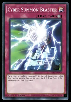 Cyber Summon Blaster SR10-EN035 Common / Short Print Yu-Gi-Oh 1st Edition NM - Image 1