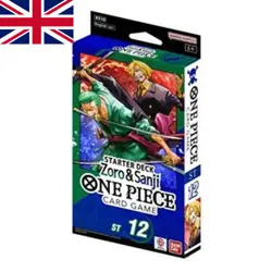 One Piece Card Game ! Deck "Zoro & Sanji" ST12 - Anglais ! - Image 1