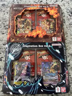 One Piece Illustration Box Vol 5 and 6 Bundle Brand New Sealed Fast Ship - Image 1