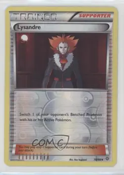 Lysandre Reverse Foil Pokemon XY Ancient Origins #78 - Image 1