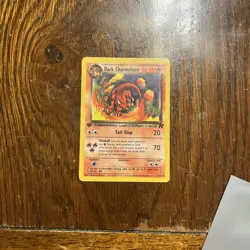 Pokemon Card DARK CHARMELEON First Edition 32/82 - Image 2