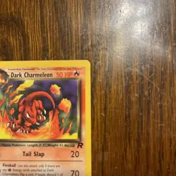Pokemon Card DARK CHARMELEON First Edition 32/82 - Image 4
