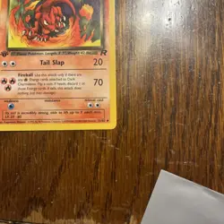Pokemon Card DARK CHARMELEON First Edition 32/82 - Image 5