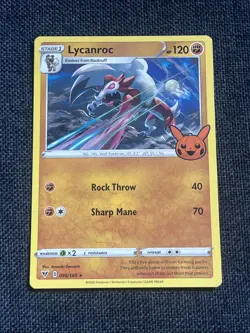 Pokemon TCG - Lycanroc - 095/185 - 2020 SWSH: Vivid Voltage - Trick Or Trade - Image 1