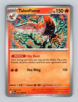 Pokemon TCG - ME03: Perfect Order (POR EN) - Talonflame - 014/088 - Image 1