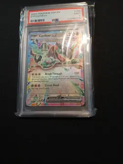 2024 Pokemon Cyclizar EX Double Rare FA Holo #159/191 PSA Graded 9 SurgingSparks - Image 1