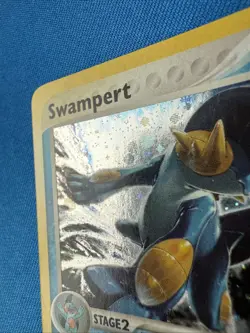 2003 Pokemon DOUBLE HOLOUU Swampert 13/109 Ruby and Sapphire!! - Image 3
